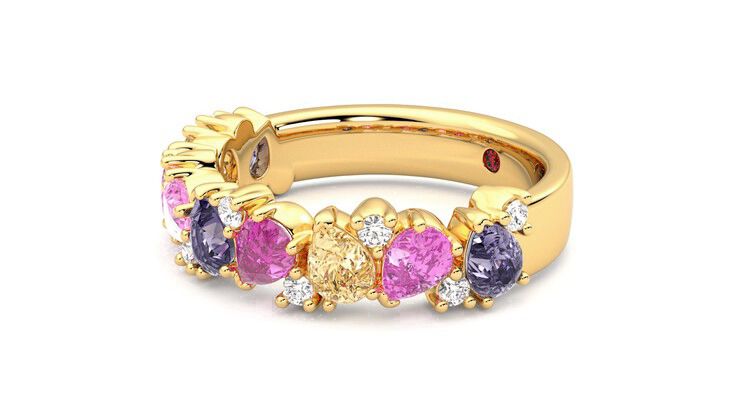 Taylor & Hart Wonder Wedding Ring 360 degree image 23