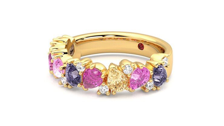 Taylor & Hart Wonder Wedding Ring 360 degree image 24