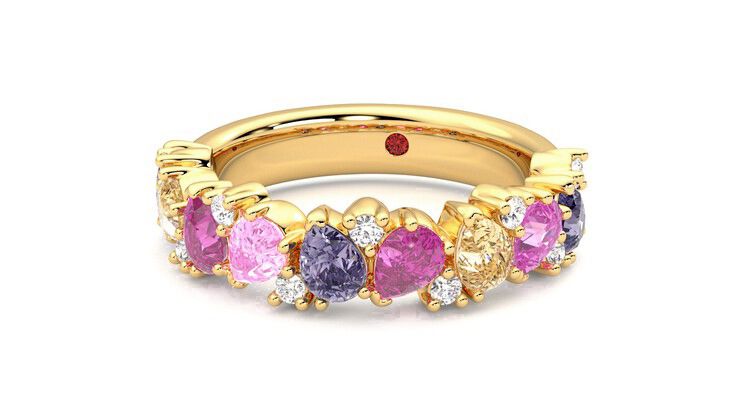 Taylor & Hart Wonder Wedding Ring 360 degree image 27