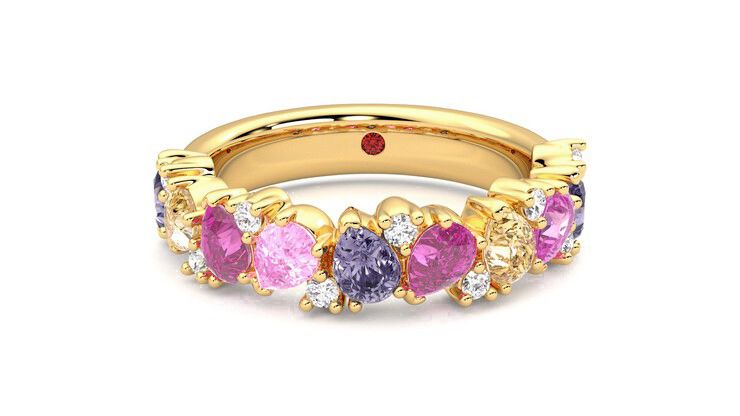 Taylor & Hart Wonder Wedding Ring 360 degree image 29