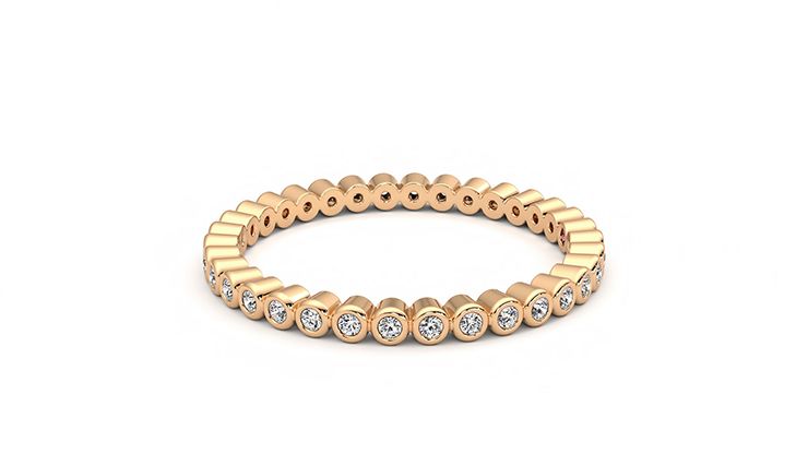 Taylor & Hart Yarrow Wedding Ring 360 degree image 21