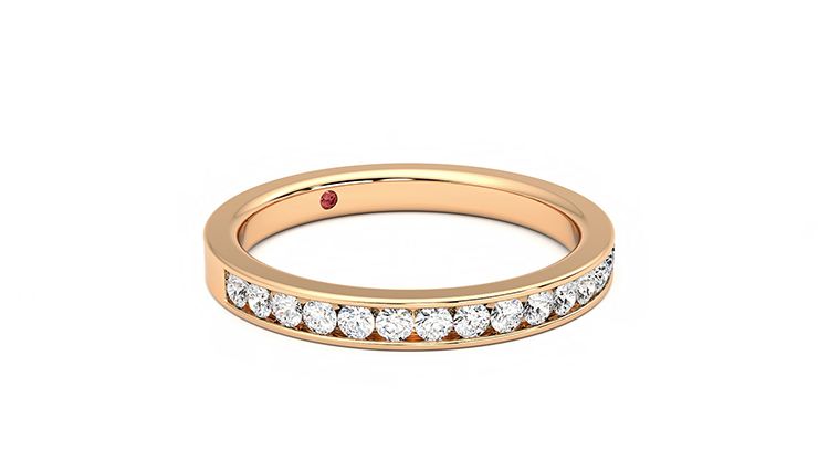 Taylor & Hart Zahara Wedding Ring 360 degree image 5