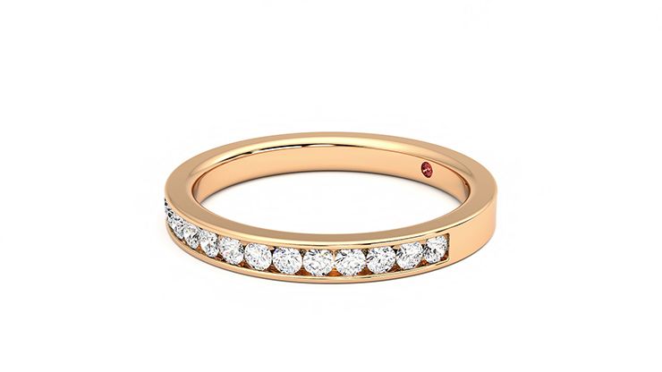 Taylor & Hart Zahara Wedding Ring 360 degree image 23
