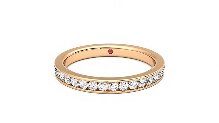 Taylor & Hart Zahara Wedding Ring 360 degree image 29