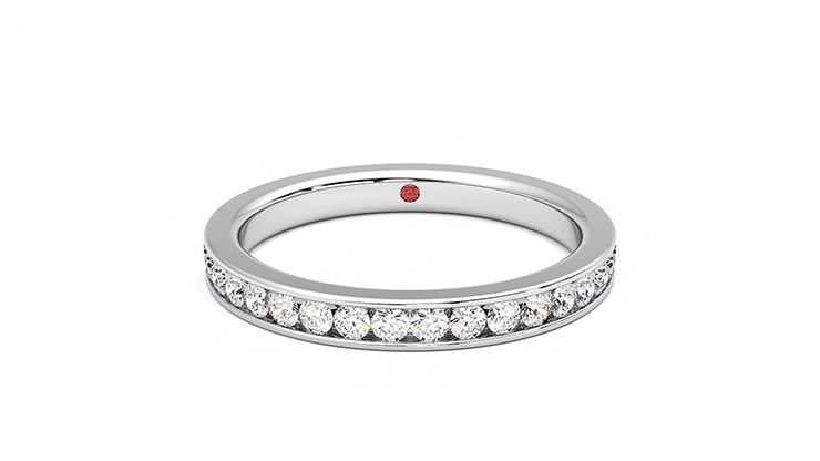 Taylor & Hart Zahara Wedding Ring 360 degree image 0