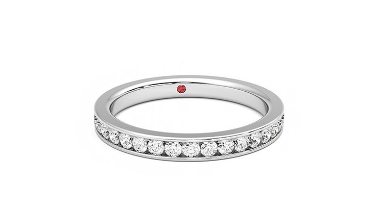 Taylor & Hart Zahara Wedding Ring 360 degree image 1