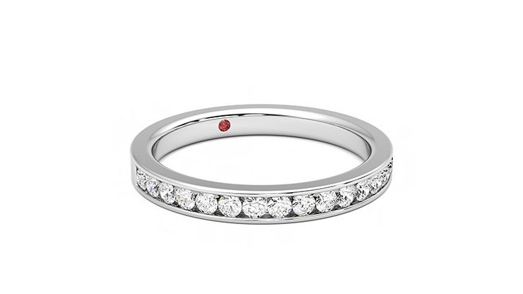 Taylor & Hart Zahara Wedding Ring 360 degree image 4