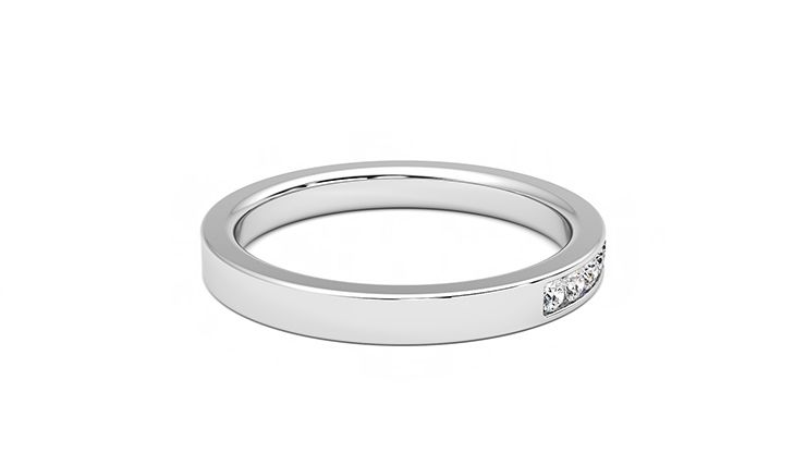 Taylor & Hart Zahara Wedding Ring 360 degree image 12