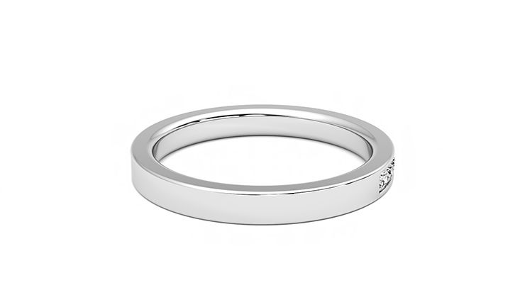 Taylor & Hart Zahara Wedding Ring 360 degree image 13