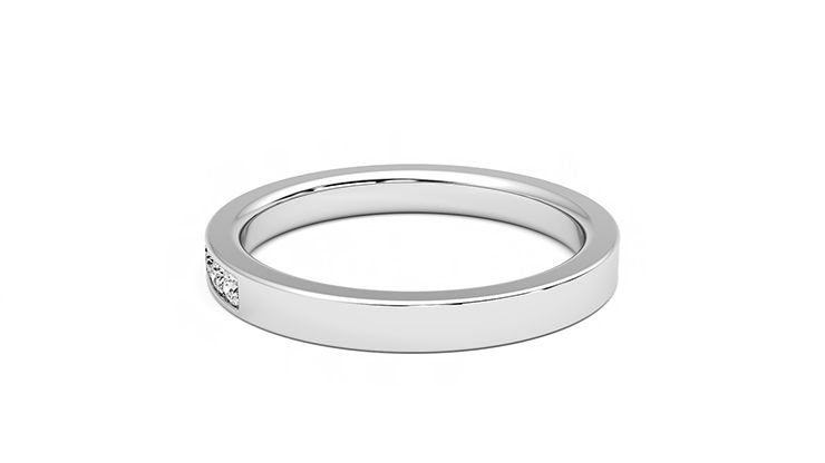 Taylor & Hart Zahara Wedding Ring 360 degree image 17
