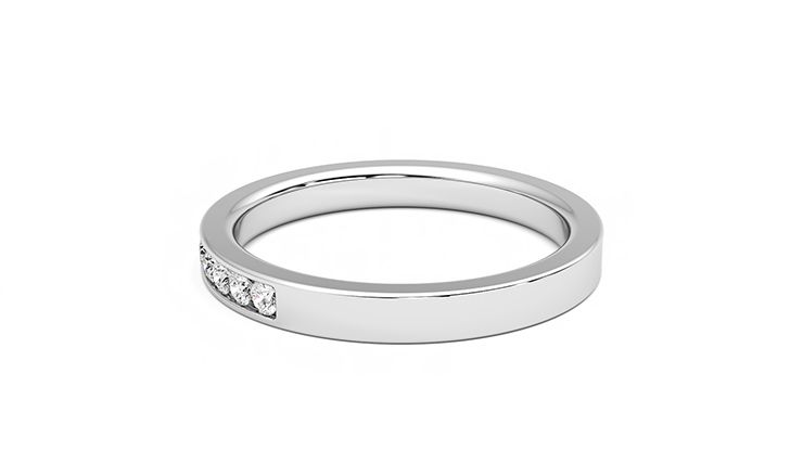 Taylor & Hart Zahara Wedding Ring 360 degree image 18