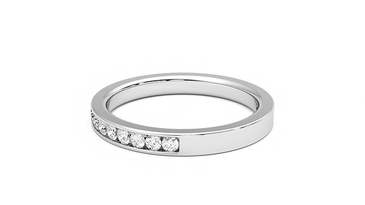 Taylor & Hart Zahara Wedding Ring 360 degree image 20