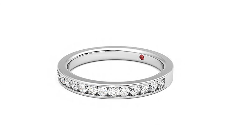 Taylor & Hart Zahara Wedding Ring 360 degree image 24