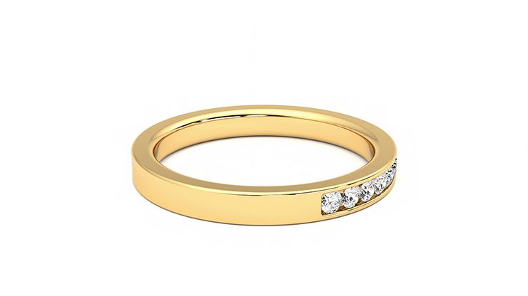 Taylor & Hart Zahara Wedding Ring 360 degree image 11