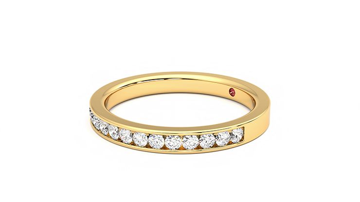 Taylor & Hart Zahara Wedding Ring 360 degree image 23