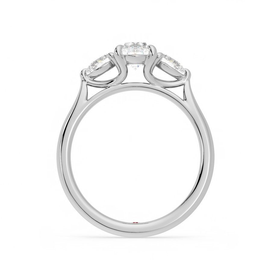 Affinity Ring - 0.50ct Oval Diamond