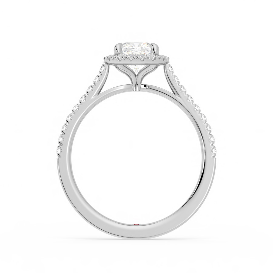 Allure Ring - 0.50ct Cushion Diamond