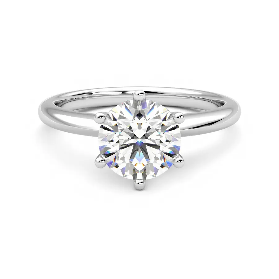 Grace Ring - 1.00ct Round Diamond