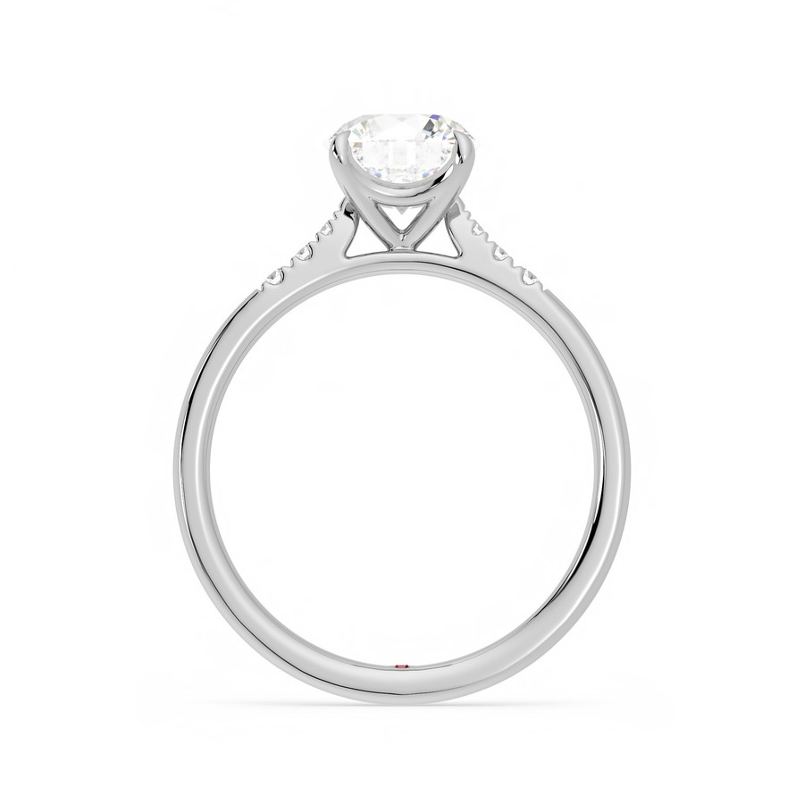 Lissome Ring - 0.30ct Round Lab-Grown Diamond