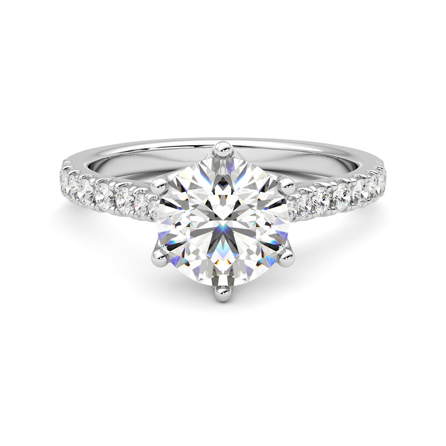 Splendor Ring - 0.70ct Round Diamond