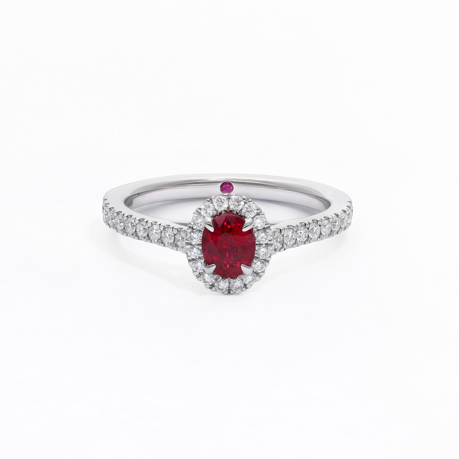 Allure Oval Ruby
