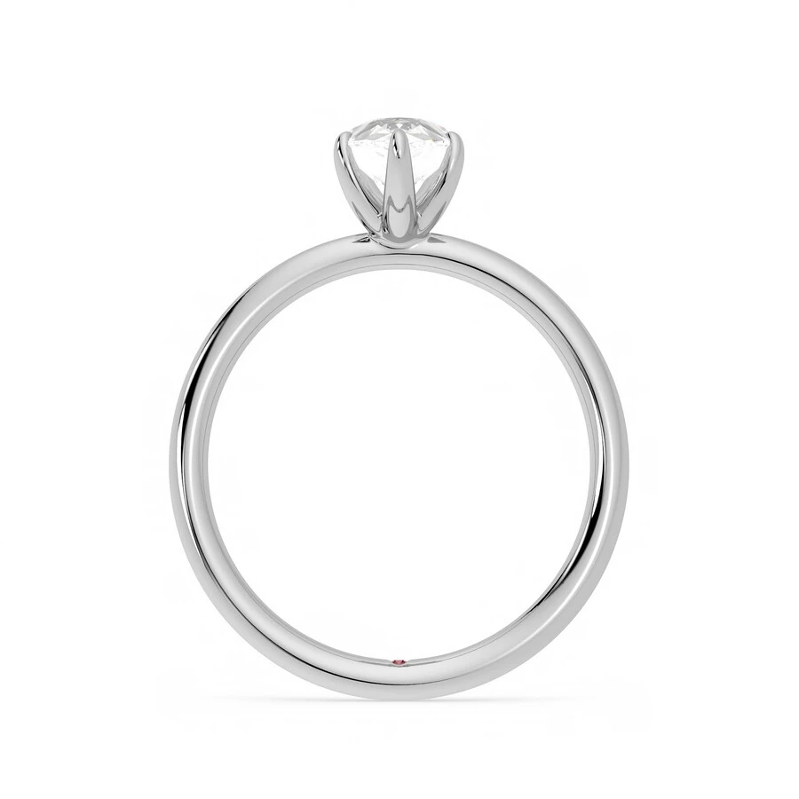 Demure Ring - 1.30ct Pear Diamond • Taylor & Hart • Taylor & Hart