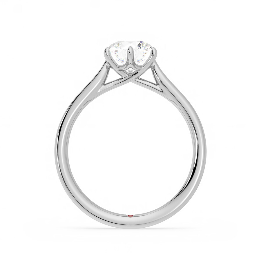 Eve Ring - 0.80ct Round Diamond
